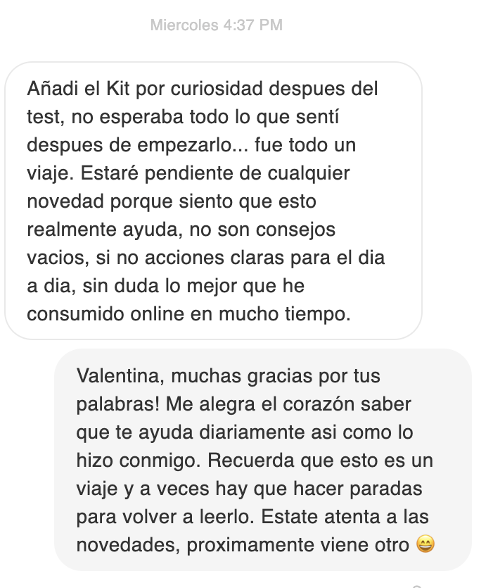Testimonio real de una clienta de Mira Tu Reflejo
